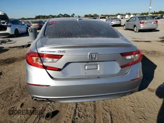 2018 Honda Accord Sedan Sport 1.5T with VIN 1HGCV1F30JA089488, listed as a Copart auction lot 53901705 with 0 mi miles and Salvage Title. Bid and sale history available at carsss.com. Image 6.