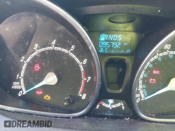 2019 Ford Fiesta SE with VIN 3FADP4EJ2KM131071, listed as a IAAI auction lot 41708252 with 95,792 mi miles. Bid and sale history available at carsss.com. Image 7.