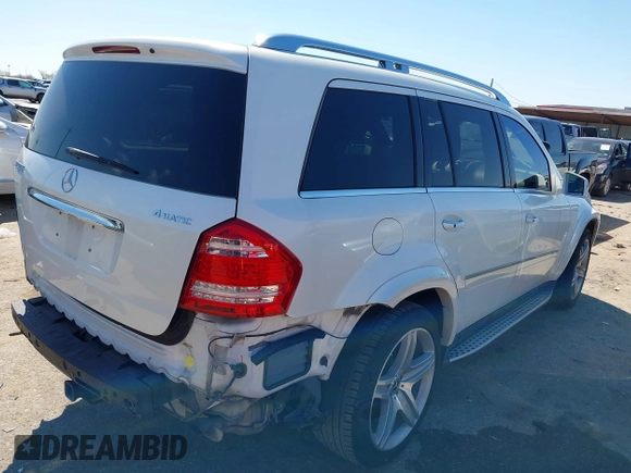 2012 Mercedes-Benz GL-Class GL 550 with VIN 4JGBF8GE5CA782121, listed as a IAAI auction lot 41669506 with 77,737 mi miles. Bid and sale history available at carsss.com. Image 4.