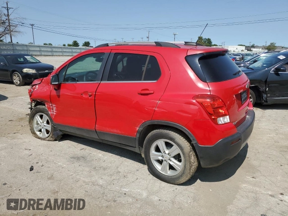 2015 Chevrolet Trax LT with VIN KL7CJLSB2FB173961, listed as a Copart auction lot 70960844 with 68,226 mi miles and Salvage Title. Bid and sale history available at carsss.com. Image 2.