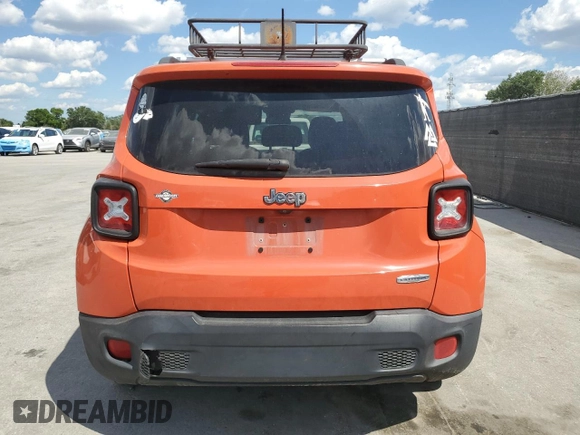 2015 Jeep Renegade Latitude with VIN ZACCJABHXFPC03046, listed as a Copart auction lot 50774515 with 158,290 mi miles and Clean Title. Bid and sale history available at carsss.com. Image 6.