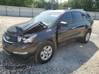 2014 Chevrolet Traverse LS z VIN 1GNKRFED8EJ279316, wystawiony jako Copart lot #53733635 z przebiegiem 151 079 mil mil oraz Szkoda całkowita • Salvage title. Historia ofert i sprzedaży dostępna na DreamBid. Obrazek 1.