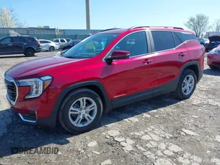 2023 GMC Terrain SLE with VIN 3GKALMEG0PL177061, listed as a IAAI auction lot 41936670 with 18,507 mi miles and . Bid and sale history available at carsss.com. Image 16.