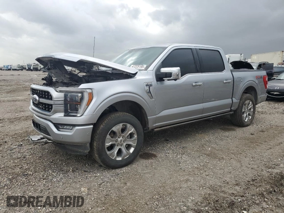 2022 Ford F-150 XL with VIN 1FTFW1E87NFC33889, listed as a Copart auction lot 47225195 with 89,216 mi miles and Salvage Title. Bid and sale history available at carsss.com. Image 1.