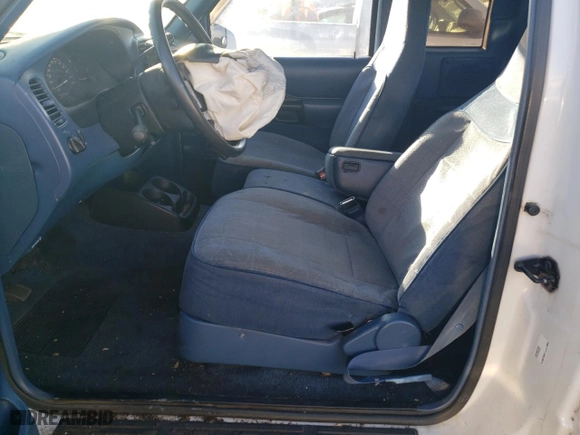1995 Ford Ranger Splash with VIN 1FTCR14U4SPA97929, listed as a Copart auction lot 76972904 with 143,792 mi miles and Salvage Title. Bid and sale history available at carsss.com. Image 7.