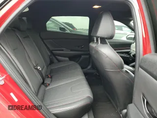 2023 Hyundai Elantra N Line z VIN KMHLR4AF9PU498016, wystawiony jako Copart lot #52012365 z przebiegiem 20 521 mil mil oraz Szkoda całkowita • Salvage title. Historia ofert i sprzedaży dostępna na DreamBid. Obrazek 10.