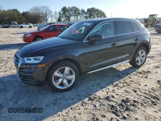 2018 Audi Q5 Premium Plus with VIN WA1BNAFY1J2035076, listed as a Copart auction lot 73202572 with 53,864 mi miles. Bid and sale history available at carsss.com. Image 1.