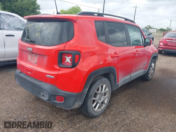 2021 Jeep Renegade Latitude with VIN ZACNJCBB4MPM30453, listed as a IAAI auction lot 41890027 with 41,447 mi miles and . Bid and sale history available at DreamBid. Image 4.