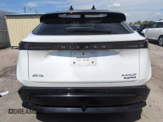 2023 Nissan ARIYA Platinum+ with VIN JN1DF0CD6PM710086, listed as a Copart auction lot 56642525 with 13,373 mi miles and Salvage title. Bid and sale history available at DreamBid. Image 6.