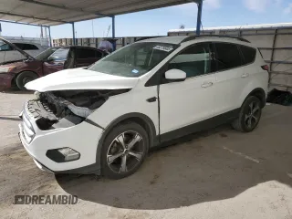 2017 Ford Escape SE with VIN 1FMCU0GD1HUE02085, listed as a Copart auction lot 46275885 with 155,003 mi miles and Salvage Title. Bid and sale history available at carsss.com. Image 1.
