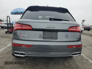 2018 Audi SQ5 Premium Plus with VIN WA1A4AFYXJ2025600, listed as a Copart auction lot 59734915 with 70,628 mi miles and Salvage title. Bid and sale history available at DreamBid. Image 6.