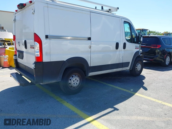 2022 Ram ProMaster Cargo with VIN 3C6LRVNG4NE132710, listed as a IAAI auction lot 41797653 with 61,848 mi miles and . Bid and sale history available at DreamBid. Image 4.