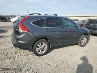 2012 Honda CR-V EX-L with VIN 2HKRM4H72CH615483, listed as a Copart auction lot 49676175 with 130,963 mi miles and Salvage Title. Bid and sale history available at carsss.com. Image 3.