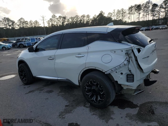 2017 Nissan Murano SL with VIN 5N1AZ2MH4HN177358, listed as a Copart auction lot 47780265 with 97,520 mi miles and Salvage Title. Bid and sale history available at carsss.com. Image 2.