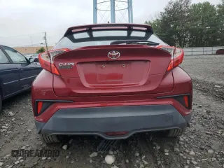 2018 Toyota C-HR XLE with VIN NMTKHMBX4JR014287, listed as a Copart auction lot 60463445 with 68,018 mi miles and Salvage title. Bid and sale history available at DreamBid. Image 6.