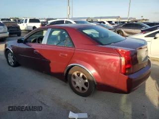 2003 Cadillac CTS with VIN 1G6DM57N930170594, listed as a Copart auction lot 75062264 with 0 mi miles and Salvage Title. Bid and sale history available at carsss.com. Image 2.