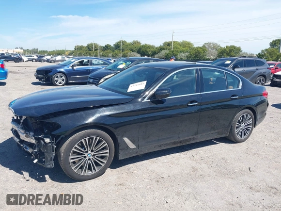 2017 BMW 5 Series 540i with VIN WBAJE5C3XHG915544, listed as a IAAI auction lot 41741911 with 89,602 mi miles and . Bid and sale history available at carsss.com. Image 20.