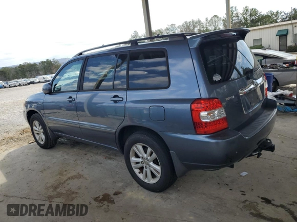 2007 Toyota Highlander Hybrid with VIN JTEGW21A970020625, listed as a Copart auction lot 47255015 with 221,426 mi miles and Clean Title. Bid and sale history available at carsss.com. Image 2.