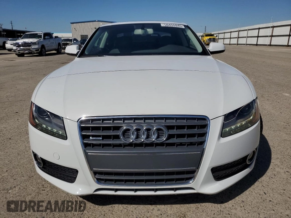2012 Audi A5 2.0T Premium Plus with VIN WAULFAFRXCA013809, listed as a Copart auction lot 50455945 with 80,708 mi miles and Salvage Title. Bid and sale history available at carsss.com. Image 5.