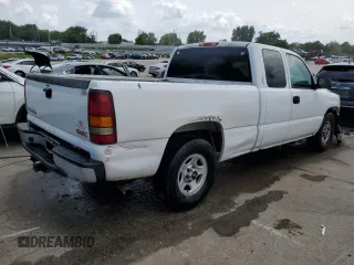 2003 GMC Sierra 1500 with VIN 2GTEC19X831409200, listed as a Copart auction lot 63047614 with Not Provided miles and Salvage Title. Bid and sale history available at DreamBid. Image 3.