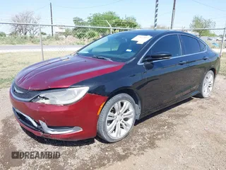 2015 Chrysler 200 C with VIN 1C3CCCCG4FN501441, listed as a IAAI auction lot 41822855 with Not Provided miles and . Bid and sale history available at DreamBid. Image 2.