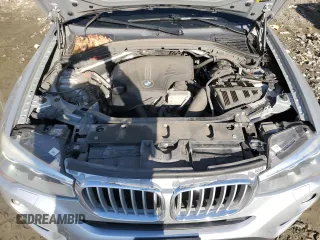 2017 BMW X4 xDrive28i with VIN 5UXXW3C52H0T77719, listed as a Copart auction lot 52393155 with 184,664 mi miles and Salvage title. Bid and sale history available at DreamBid. Image 13.