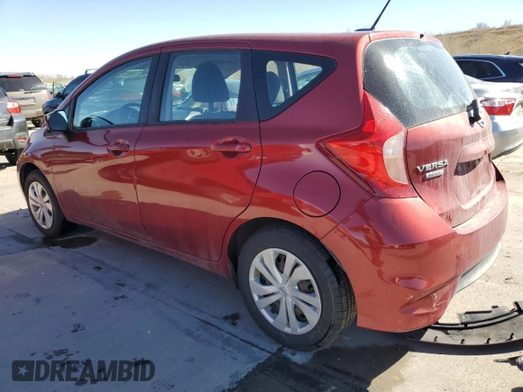 2017 Nissan Note SV with VIN 3N1CE2CP0HL358543, listed as a Copart auction lot 47798275 with 100,721 mi miles and Salvage Title. Bid and sale history available at DreamBid. Image 2.