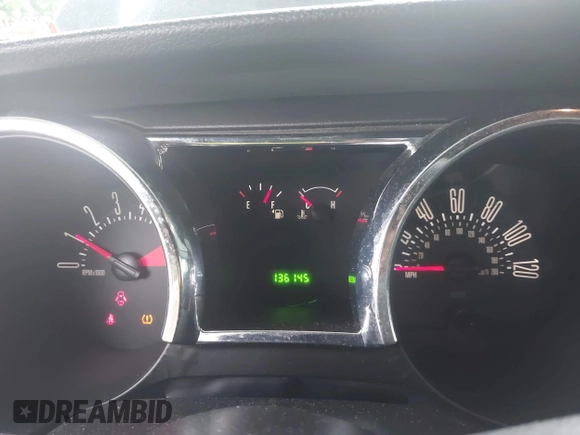 2007 Ford Mustang Deluxe with VIN 1ZVFT80N175365857, listed as a IAAI auction lot 42512673 with 136,145 mi miles and . Bid and sale history available at DreamBid. Image 7.