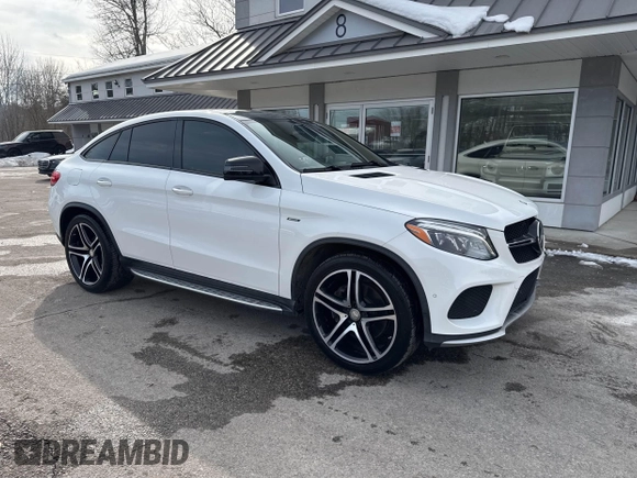 2016 Mercedes-Benz GLE 450 AMG z VIN 4JGED6EB7GA015893, wystawiony jako IAAI lot #41664458 z przebiegiem 75 092 mil mil oraz . Historia ofert i sprzedaży dostępna na DreamBid. Obrazek 1.