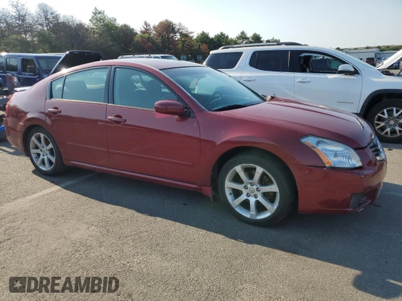 2007 Nissan Maxima 3.5 SE with VIN 1N4BA41E07C841631, listed as a Copart auction lot 65874474 with 83,857 mi miles and Clean Title. Bid and sale history available at carsss.com. Image 4.