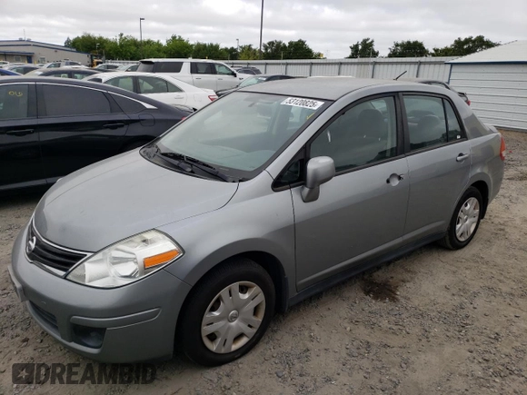 2010 Nissan Versa 1.8 S with VIN 3N1BC1AP2AL405088, listed as a Copart auction lot 53120825 with 116,073 mi miles and Clean Title. Bid and sale history available at carsss.com. Image 1.