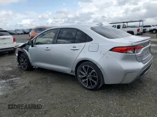 2020 Toyota Corolla SE with VIN JTDS4RCE4LJ006603, listed as a Copart auction lot 50225155 with 63,614 mi miles and Salvage Title. Bid and sale history available at DreamBid. Image 2.
