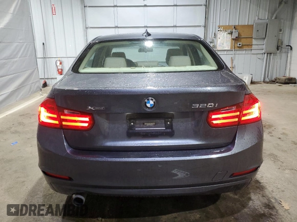 2015 BMW 3 Series 320i xDrive with VIN WBA3C3C52FP664472, listed as a Copart auction lot 55647585 with 129,934 mi miles and Salvage title. Bid and sale history available at DreamBid. Image 6.