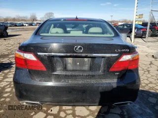 2012 Lexus LS 460 with VIN JTHCL5EF5C5014190, listed as a Copart auction lot 42741145 with 113,385 mi miles and Salvage title. Bid and sale history available at DreamBid. Image 6.