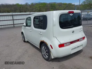 2009 Nissan Cube 1.8 SL with VIN JN8AZ28R09T111558, listed as a IAAI auction lot 42126089 with 181,649 mi miles. Bid and sale history available at carsss.com. Image 3.