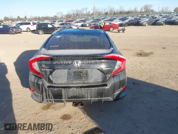 2019 Honda Civic Sedan Sport with VIN 2HGFC2F85KH550529, listed as a IAAI auction lot 41293816 with 44,584 mi miles. Bid and sale history available at carsss.com. Image 16.