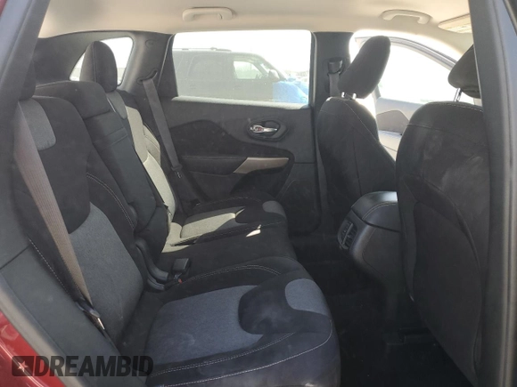 2017 Jeep Cherokee Sport with VIN 1C4PJLAB6HW669413, listed as a Copart auction lot 49135175 with 92,534 mi miles and Salvage Title. Bid and sale history available at carsss.com. Image 11.