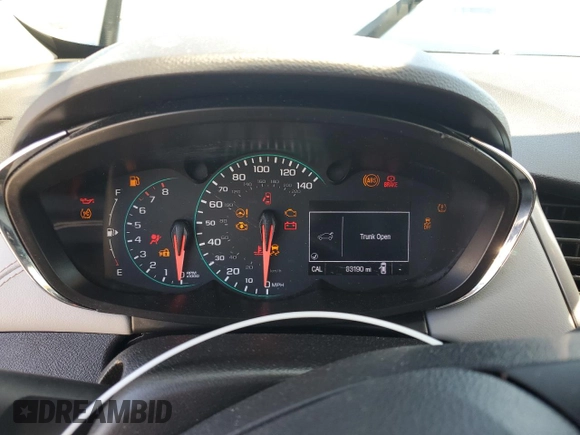2020 Chevrolet Trax LS with VIN 3GNCJKSB6LL207799, listed as a Copart auction lot 57109275 with 83,190 mi miles and Salvage title. Bid and sale history available at DreamBid. Image 9.