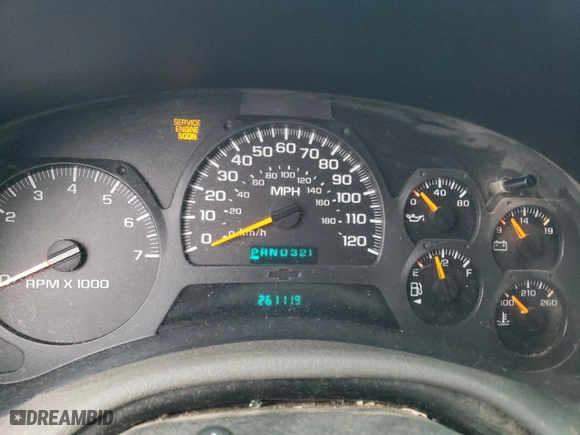 2002 Chevrolet TrailBlazer LTZ with VIN 1GNDT13S922292080, listed as a Copart auction lot 87454604 with NaN miles and Salvage Title. Bid and sale history available at carsss.com. Image 9.