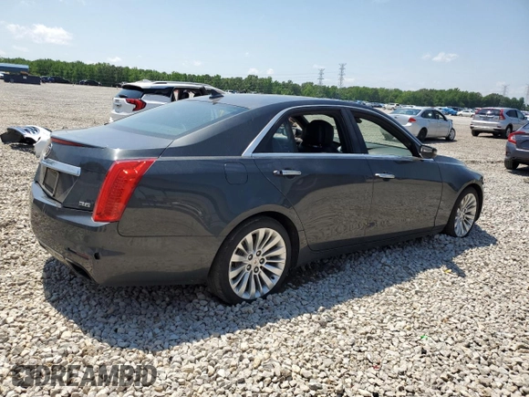 2014 Cadillac CTS Performance RWD with VIN 1G6AS5S39E0148497, listed as a Copart auction lot 54729065 with Not Provided miles and Salvage Title. Bid and sale history available at DreamBid. Image 3.