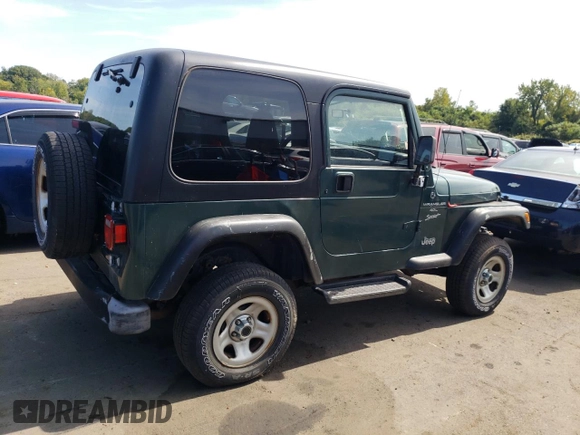 2000 Jeep Wrangler Sport with VIN 1J4FA49S4YP741154, listed as a Copart auction lot 71006864 with 200,684 mi miles and Clean Title. Bid and sale history available at carsss.com. Image 3.