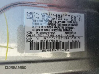2023 Nissan Sentra S with VIN 3N1AB8BV4PY312945, listed as a Copart auction lot 51890015 with 12,066 mi miles and Non Repairable. Bid and sale history available at DreamBid. Image 12.