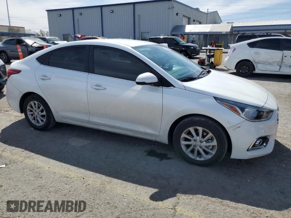 2021 Hyundai Accent SEL with VIN 3KPC24A65ME137515, listed as a Copart auction lot 53402215 with 39,882 mi miles and Salvage title. Bid and sale history available at DreamBid. Image 4.