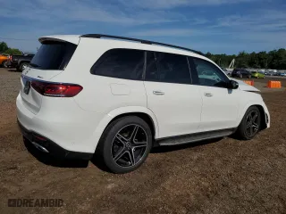 2022 Mercedes-Benz GLS with VIN 4JGFF5KE6NA604308, listed as a Copart auction lot 59585654 with 36,369 mi miles and Salvage Title. Bid and sale history available at carsss.com. Image 3.