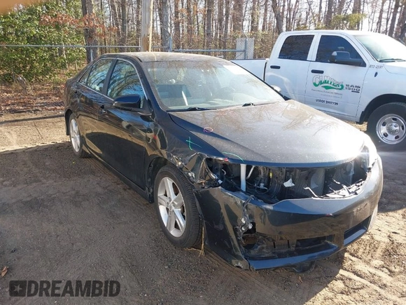 2012 Toyota Camry L with VIN 4T1BF1FK3CU039163, listed as a IAAI auction lot 41822537 with 166,869 mi miles and . Bid and sale history available at carsss.com. Image 1.