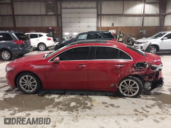 2019 Mercedes-Benz A 220 with VIN WDD3G4FB7KW023239, listed as a IAAI auction lot 41485467 with 52,396 mi miles and . Bid and sale history available at DreamBid. Image 14.