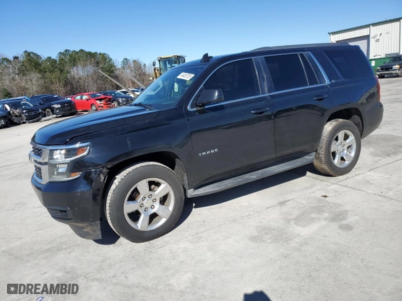 2016 Chevrolet Tahoe LS with VIN 1GNSCAKC6GR308106, listed as a Copart auction lot 46468755 with 175,974 mi miles and Salvage Title. Bid and sale history available at carsss.com. Image 1.