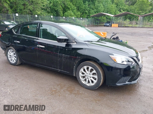 2019 Nissan Sentra SV z VIN 3N1AB7AP6KY416200, wystawiony jako IAAI lot #42264667 z przebiegiem 105 066 mil mil oraz . Historia ofert i sprzedaży dostępna na DreamBid. Obrazek 1.