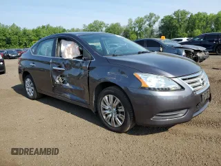 2014 Nissan Sentra SV with VIN 3N1AB7AP7EY321083, listed as a Copart auction lot 60710205 with 75,087 mi miles and Salvage title. Bid and sale history available at DreamBid. Image 4.