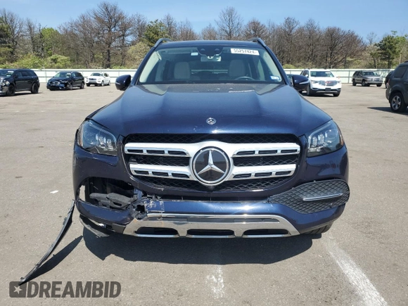 2020 Mercedes-Benz GLS 450 with VIN 4JGFF5KE8LA204635, listed as a Copart auction lot 55257424 with 62,060 mi miles and Salvage Title. Bid and sale history available at DreamBid. Image 5.